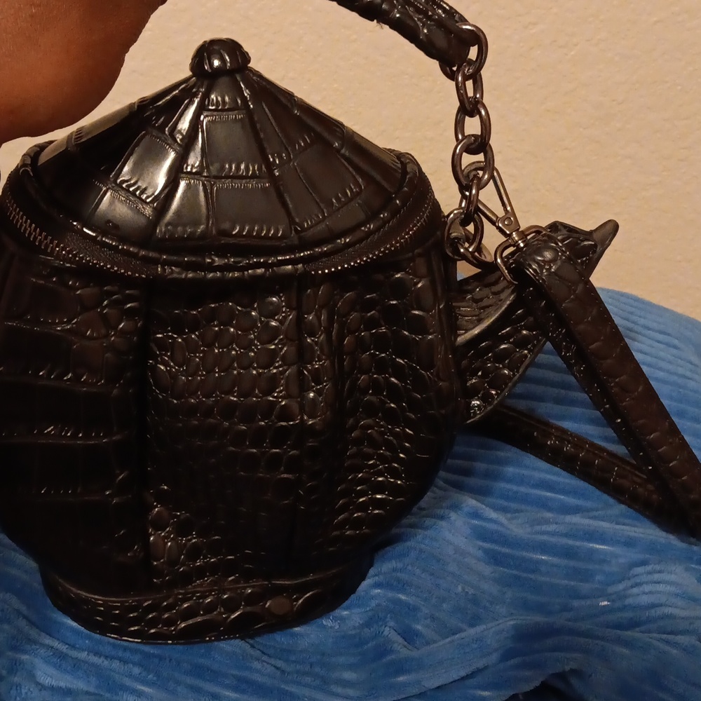 Gothic purse creative teapot owl shaped crossbows Handbag Novlty witchy gift top